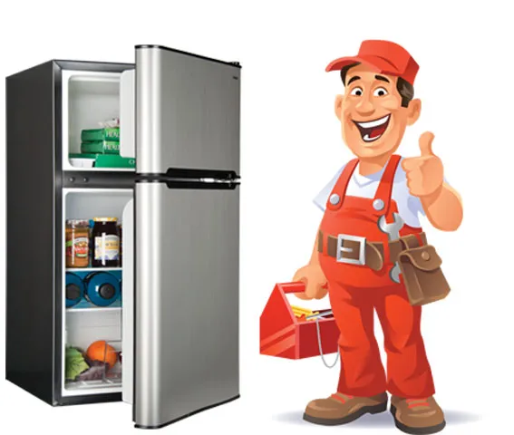 Skilled refrigerator repair technician optimizing cooling and functionality for peak performance.